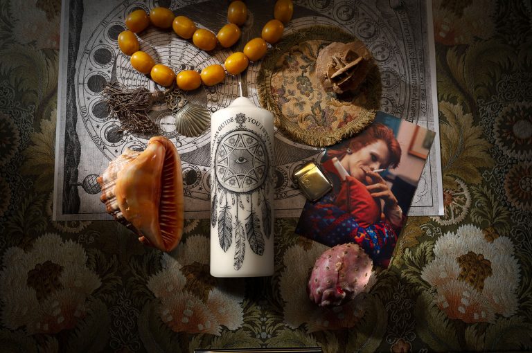 Coreterno Dream Catcher – Candela Votiva Artistica Senza Profumo
