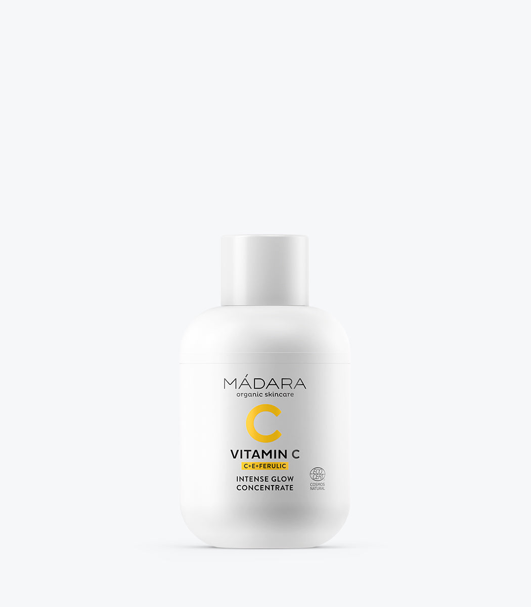 MÁDARA Intense Glow Concentrate – Siero Viso alla Vitamina C 30ml