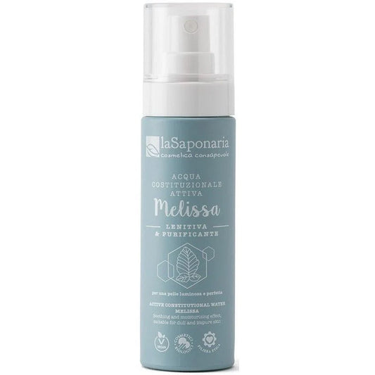 La Saponaria Acqua Attiva Lenitiva Melissa – Tonico Viso Purificante e Riequilibrante 50ml