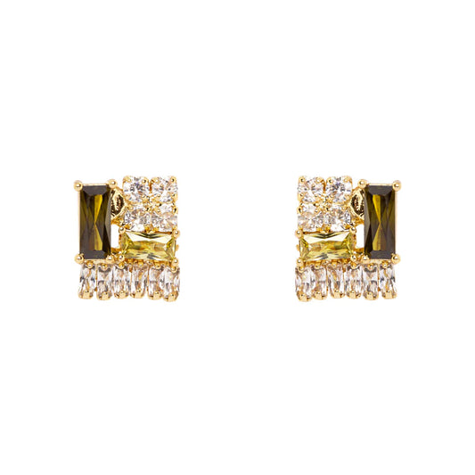 Orecchini Sodini Ishtar – Ottone, Acciaio & Cubic Zirconia Art. 912750