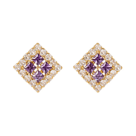 Orecchini Ishtar Sodini – Ottone & Cubic Zirconia Art. 912749