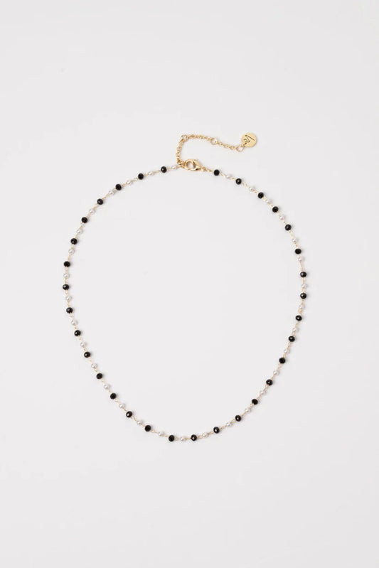 Collana Sodini Madelaine – Perle e Cristalli Neri Art. 971394