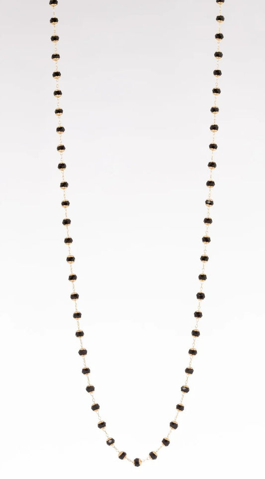 Collana Sodini Madelaine – Catenina e Cristalli Neri Art. 971391