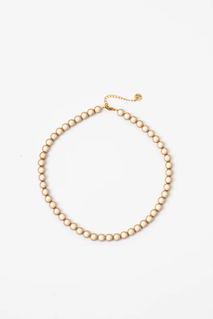 Collana Girocollo Sodini – Perle in Resina e Acciaio – Colori assortiti
