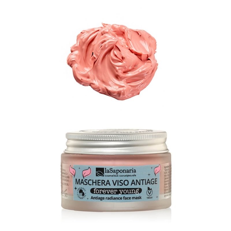 La Saponaria Forever Young – Maschera Viso Anti-Età e Illuminante 50ml