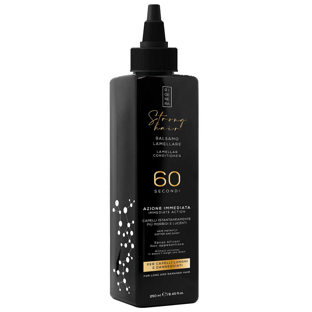 Rigenera Strong Hair – Balsamo Lamellare Riparatore 60 Secondi 250ml