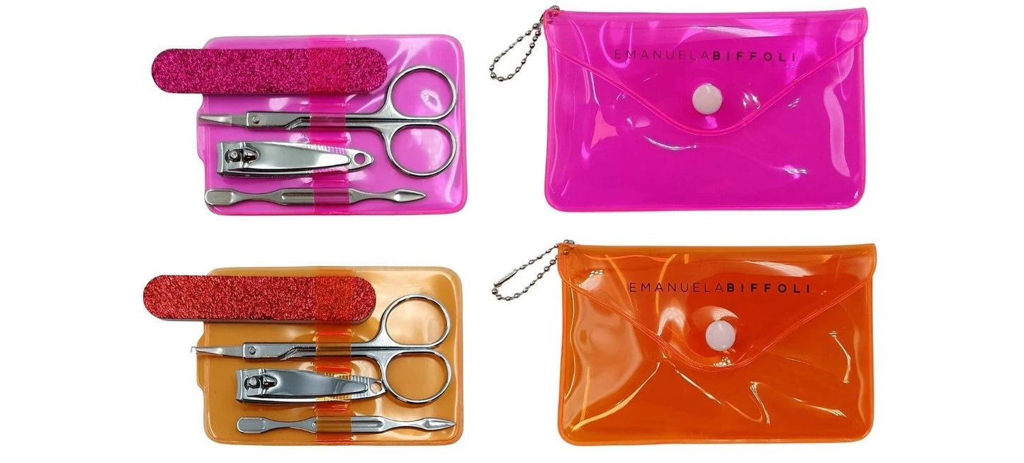 Emanuela Biffoli Set Manicure da Viaggio – Kit Unghie da Borsetta