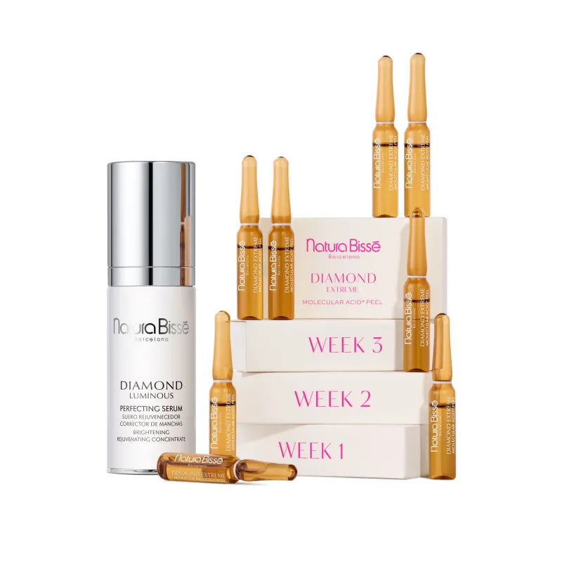 Natura Bissé Diamond Pro-Radiance Duo – Cofanetto Antimacchia e Peeling Acidi 4 Settimane