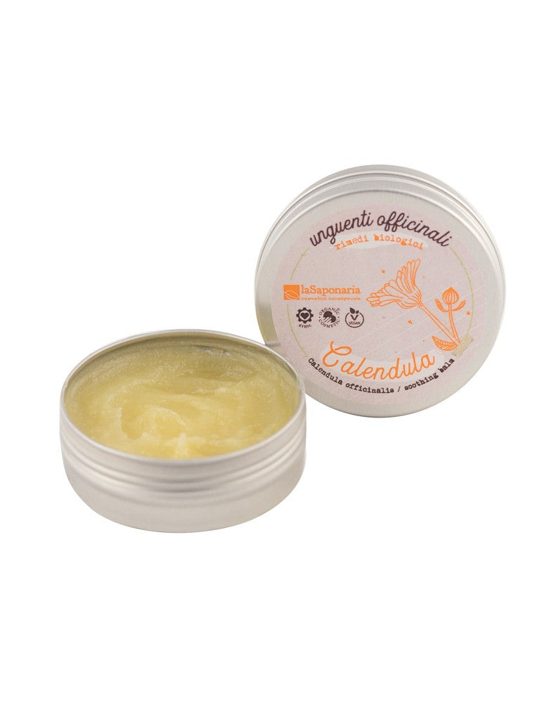 La Saponaria Unguento alla Calendula – Trattamento Lenitivo e Nutriente per Pelle Secca e Sensibile 50ml