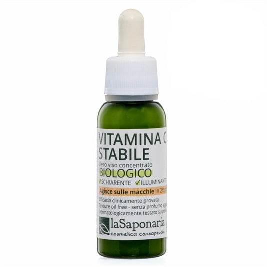 La Saponaria – Vitamina C Stabile – Attivo Puro Illuminante & Antimacchia 30ml